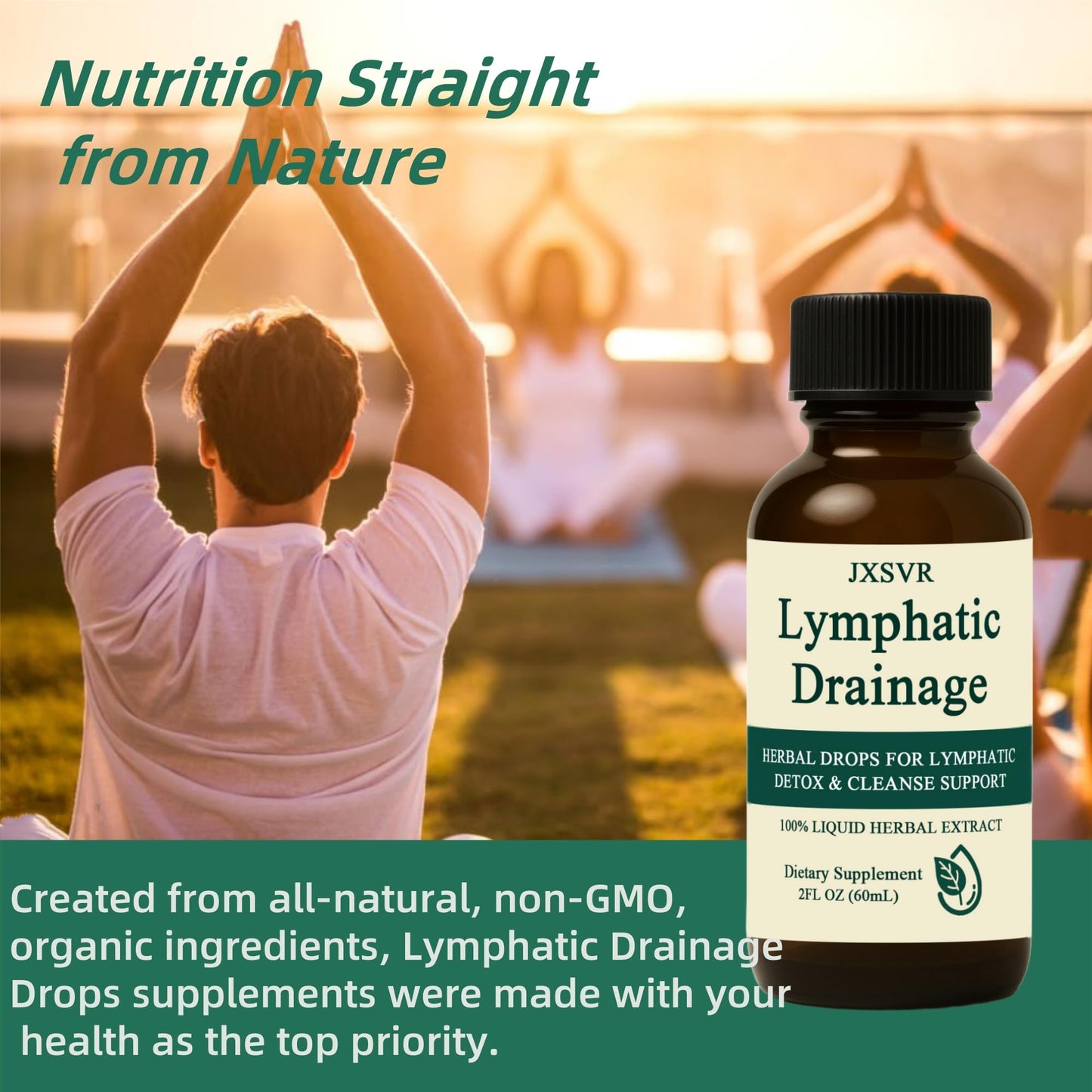 Nuflos Lymphatic Drainage Drops, Lymphatic Drainage Massager& Supplements, 2 Fl. Oz-Herbal Blend-Lymph System Support, Lymphatic Drainage, Immune System & Detox VOSETOKELA buy supplements Au