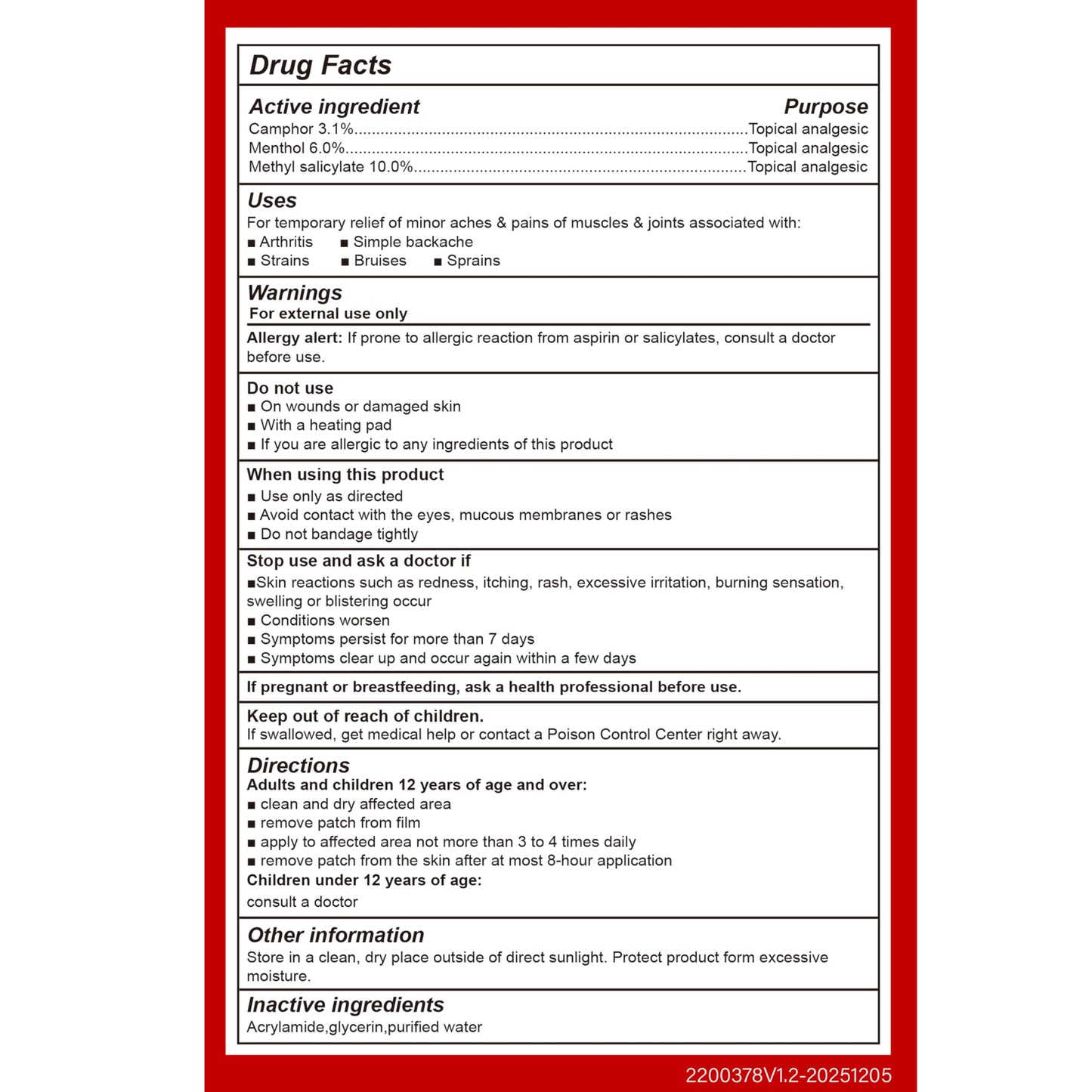 XAYIUIYAX Menthol Pain Patches, Cooling Pain Relief for Sore Muscle Relief - Includes 3 Adhesives, 1 Patch & 1 Carry Case - Relief Back, Shoulder & More - 3.03" × 6.30" - 0327 XAYIUIYAXBuy Supplements Australia
