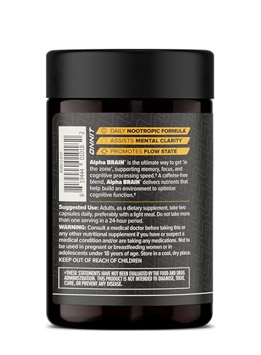 ONNIT Cognitive & Mood Support Bundle: Alpha Brain Nootropic Capsules (90 Count) + New Mood Stress Support Capsules (60 Count), IGEN Non-GMO Tested Focus, Clarity, Relaxation & Sleep, Pack of 2 ONNITBuy Supplements Australia