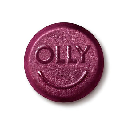 OLLY Men's Multivitamin Gummy, Vitamins A, C, D, E, B, Zinc, Blackberry Flavor, 45 Day Supply - 90 Count