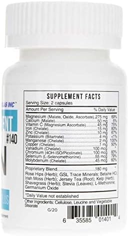 Systemic Formulas MIN Multi Mineral Plus - 60 Capsules (Pack of 2) Comprehensive Mineral Support for Wellness - Balanced Blend, Essential Nutrients GenericBuy Supplements Australia