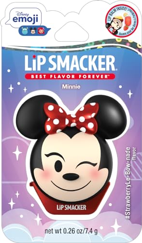 Lip Smacker Disney Minnie Mouse Emoji Lip Balm, Strawberry Lemonade Flavored, Clear, For Kids Lip SmackerBuy Supplements Australia