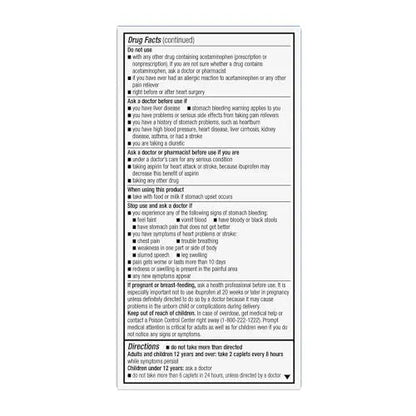 GoodSense Dual Action Acetaminophen and Ibuprofen (NSAID) Tablets, 250 mg/125 mg, Back Pain, 144 Count GoodSenseBuy Supplements Australia