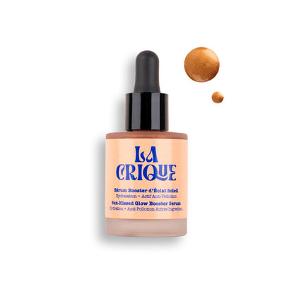 La Crique Bronzing Face Serum - Hydrating Bronzing Drops with Hyaluronic Acid & Anti-Pollution Protection - Natural Sun-Kissed Glow for All Skin Types - Vegan Friendly, Clean Beauty - 1 fl oz LA CRIQUEBuy Supplements Australia