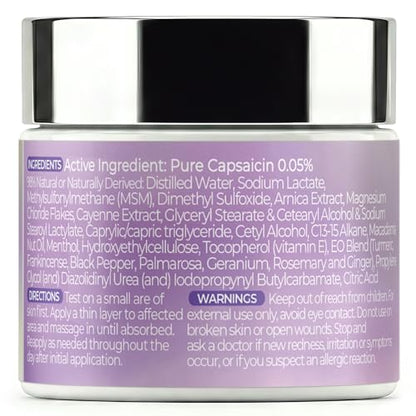 PURPLE CANYON All in One Magnesium Pain Cream – Natural Pain Relief Cream with Arnica, MSM & Capsaicin for Muscle & Joint Support – Fast-Absorbing, Non-Greasy Formula with Aloe Vera & Turmeric PURPLE CANYONBuy Supplements Australia