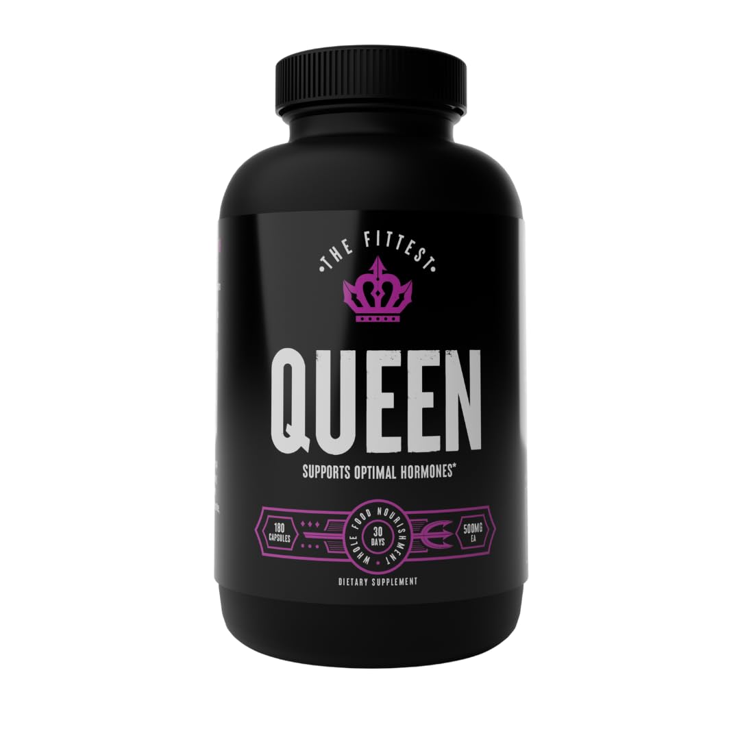 The Fittest Queen Organ Supplement, Hormone & Energy Support, 180 Capsules The Fittest EverBuy Supplements Australia