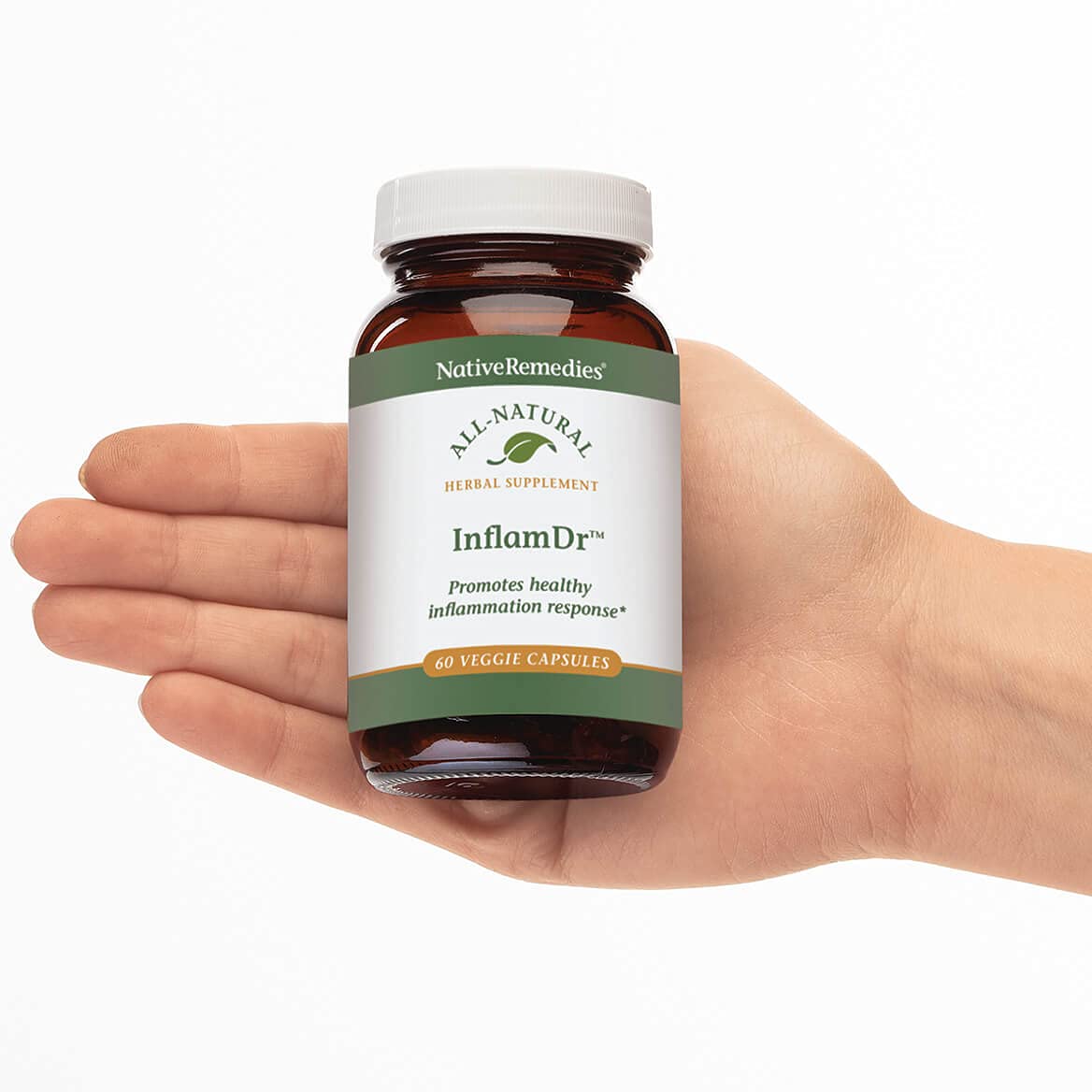 Native Remedies Inflam Dr. - All Natural Herbal Supplement Promotes Healthy Inflammation Response - Helps Fight Oxidative Stress to Cells - 60 Veggie Caps Native RemediesBuy Supplements Australia