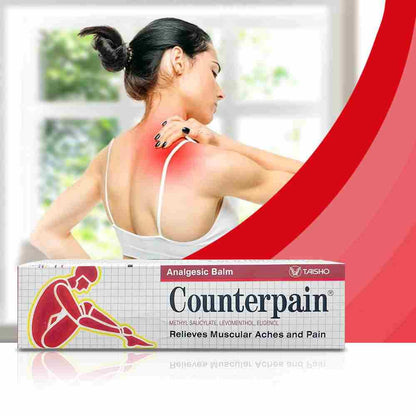 Counterpain® Warm Balm for Temporary Relief of Minor Muscular Aches and Pain, Methyl Salicylate, Levomenthol, Eugenol, Made in Indonesia CounterpainBuy Supplements Australia