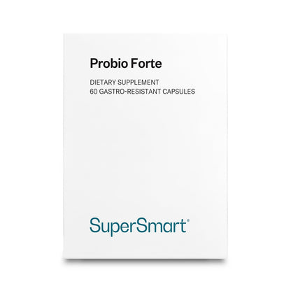 Supersmart - Probio Forte 8 Billion CFU per Capsule (Advanced Formula) - Daily Probiotics Supplement for Women & Men | Non-GMO & Gluten-Free - 60 DR Caps SupersmartBuy Supplements Australia