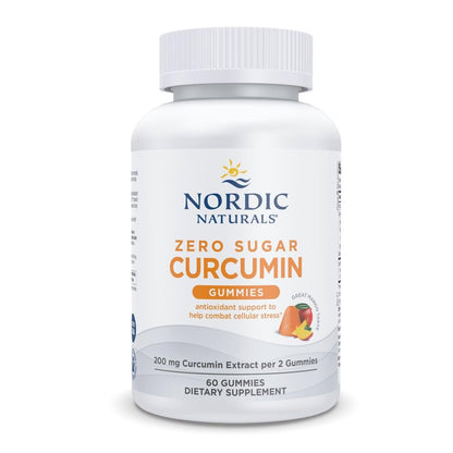 Nordic Naturals Zero Sugar Curcumin Gummies, Mango - 60 Gummies - 200 mg Optimized Curcumin Extract - Great Taste - Antioxidant Support, Healthy Metabolic Balance - Non-GMO, Vegan - 30 Servings Nordic NaturalsBuy Supplements Australia