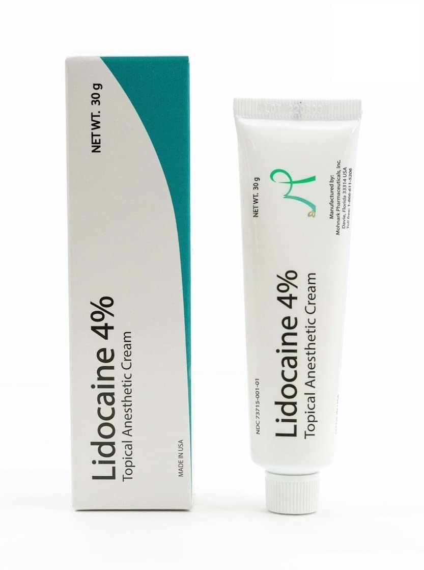MOHNARK Lidocaine 4% Numbing Cream – Topical Anesthetic for Muscle & Joint Pain, Itch & Sunburn Relief – Fast-Acting, Non-Greasy, Odor-Free – with Vitamin E – 1 oz Tube – Compare to LMX MOHNARKBuy Supplements Australia