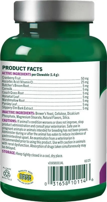Vet's Best Cat Urinary Supplement, Urinary Tract Support Chewable for Cats, Supports A Healthy Urinary Tract in Cats, 60 Chewable Tablets Vet's BestBuy Supplements Australia
