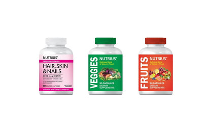 Nutrius Fruits Delicious Blend of Nature's Finest - 90 Capsules Dietary Supplements NutriusBuy Supplements Australia