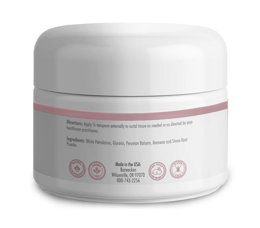 Bezwecken - HemStad - 2oz Crème - Professionally Formulated Hemorrhoid Relief - Safe, Natural, Paraben Free - 30 Day Supply BezweckenBuy Supplements Australia