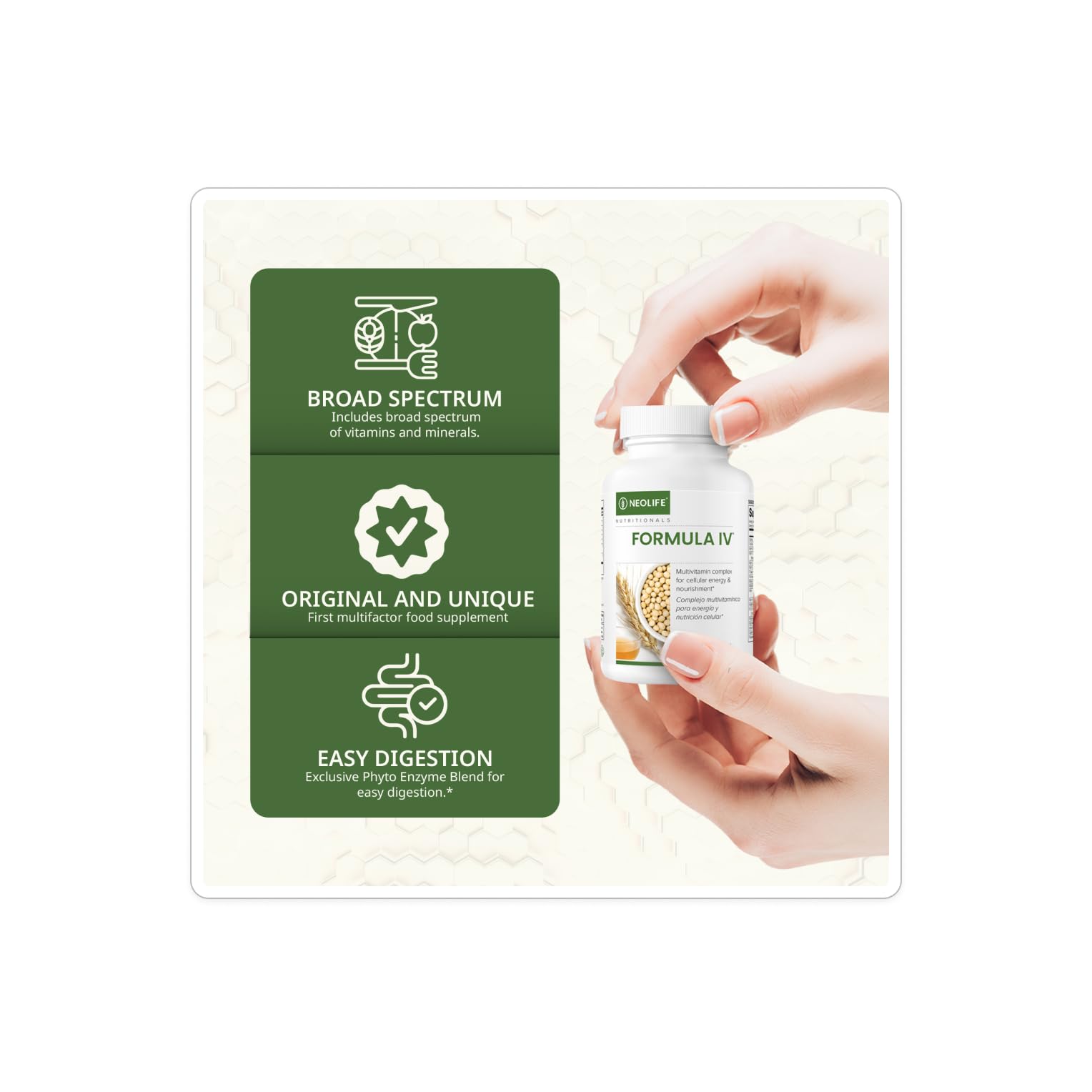 NeoLife - Formula IV Softgel - Vitamins A, C, D, E, B Complex, Multivitamins & Multi-Minerals, Multivitamin for Women & Men, TRE-EN-EN Grain Blend Supplements, Phyto Enzyme Blend - 120 Softgels NeoLifeBuy Supplements Australia
