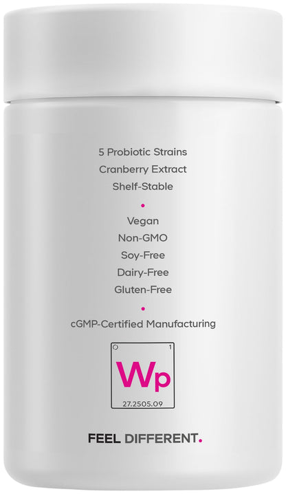 Codeage Women’s Daily Probiotic Supplement – 50 Billion CFU Supplement, Cranberry Fruit Powder, Prebiotic Chicory Root Inulin – Women’s Wellness Support – 1 Capsule Per Serving - Non-GMO – 30 Capsules CodeageBuy Supplements Australia