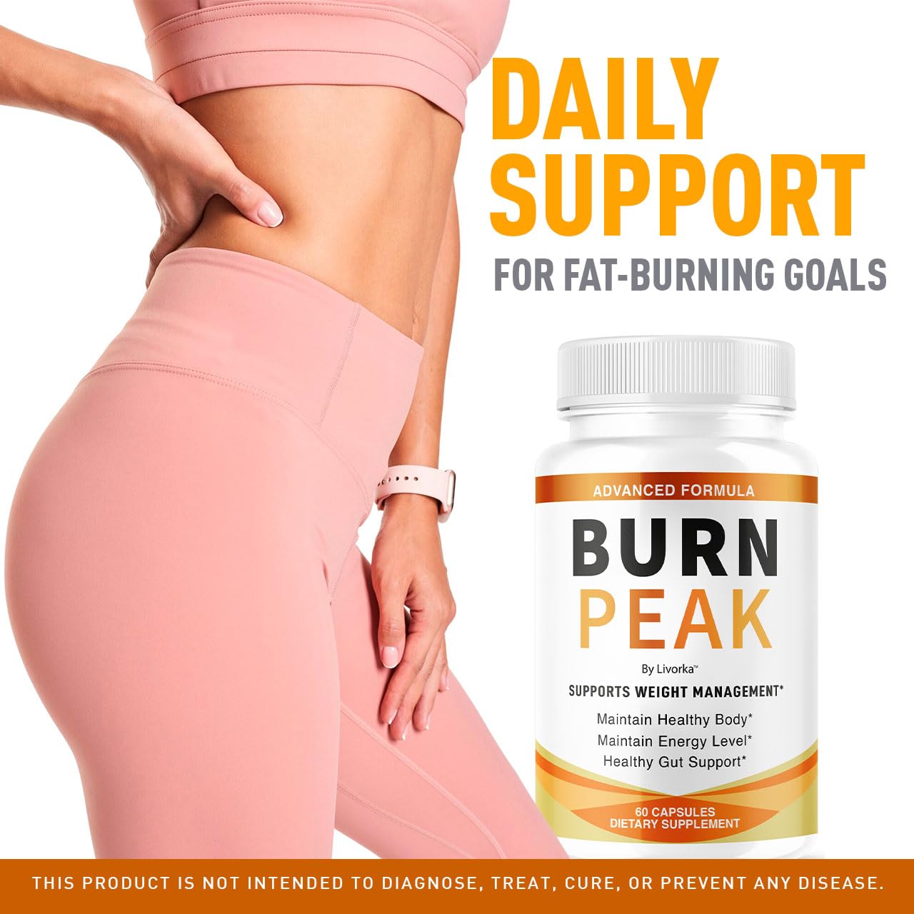 (3 Pack) Burn Peak Capsules - Official BurnPeak Weight Pills Advanced Premium Support, All Natural Burn Peak Pink Salt Trick Supplement for Overall Health & Wellness Reviews, 180 Capsules for 3 Months LIVORKABuy Supplements Australia