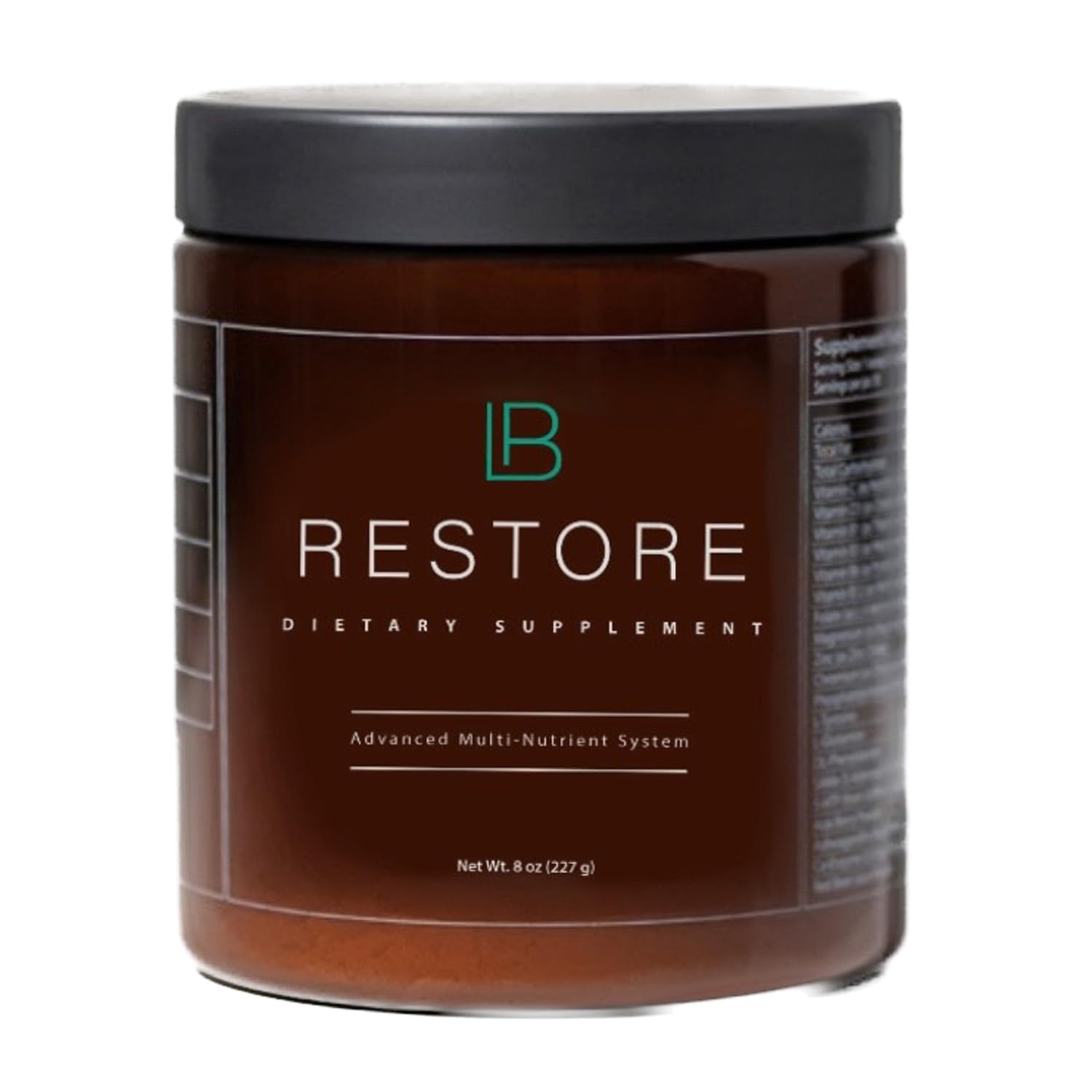BioRebalance Restore Advanced Multi-Nutrient System Pure Powder Formula - 30 Day Balance Supplement - Contains Powerful Antioxidants, Minerals, Essential Amino & Fatty Acids BioRebalanceBuy Supplements Australia