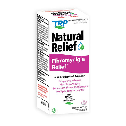 The Relief Products Natural Fibromyalgia Temporary Relief of Muscle Soreness Discomfot Tenderness Difficulty Moving & Joint Pain - 70ct TRP THE RELIEF PRODUCTSBuy Supplements Australia
