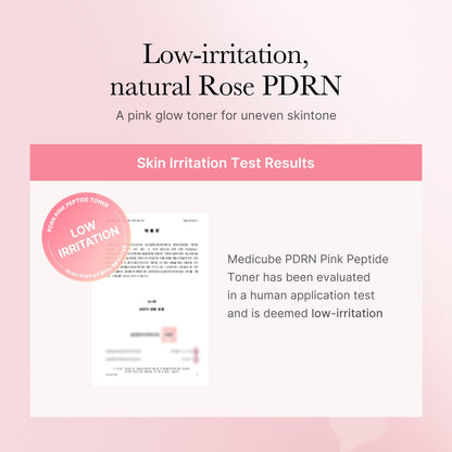 medicube PDRN Toner Rose PDRN Peptide Toner | Lightweight & Watery Type for Skin Boosting, Soothing and Calming, Uneven Skin Tone | with Rose, Peptide, Niacinamide | Korean Skincare, 8.45 fl.oz medicubeBuy Supplements Australia