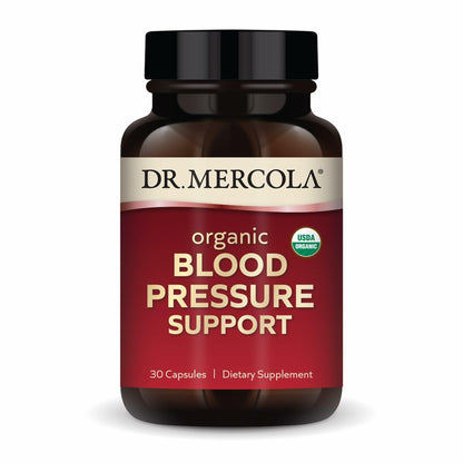 Dr. Mercola Organic Blood Pressure Support - Supports Healthy Circulation - High-Potency Grape Seed Extract - Non-GMO & Soy-Free - 30 Capsules (30 Servings) Dr. MercolaBuy Supplements Australia
