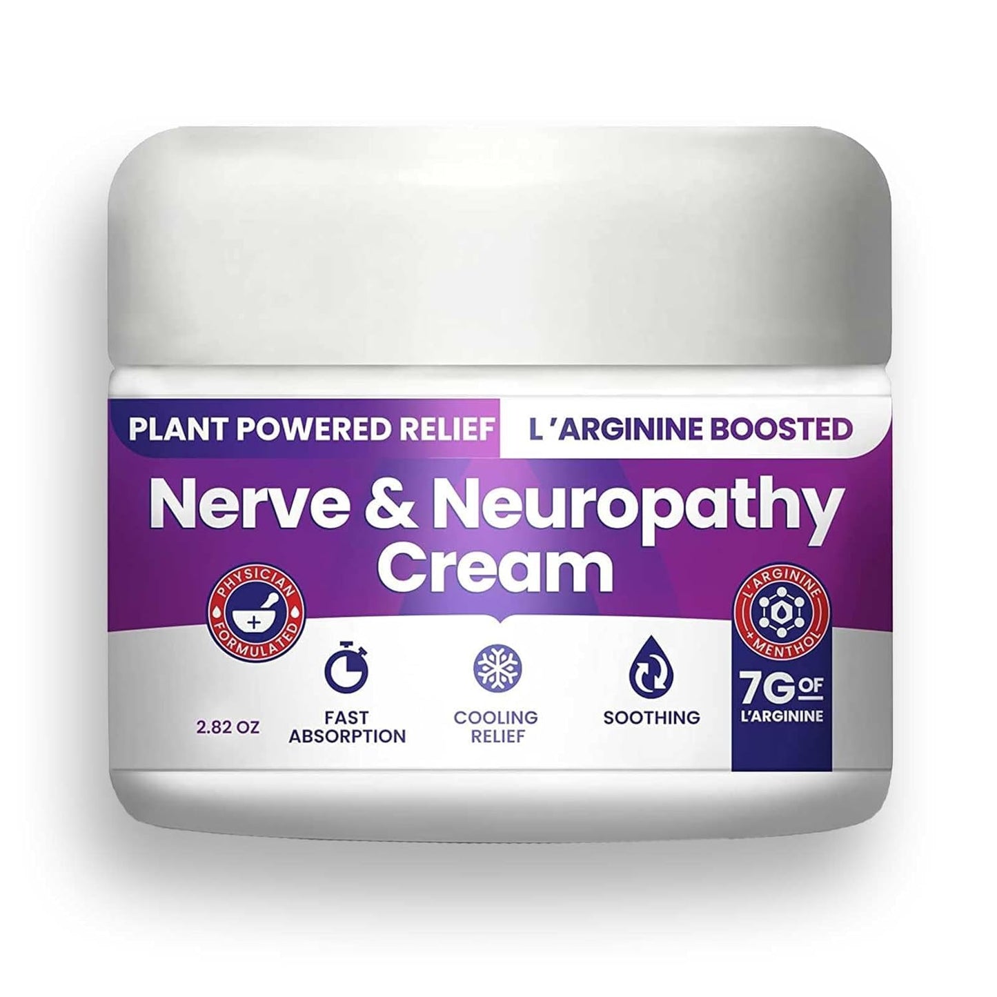 Nerve and Neuropathy Cream – Plant Powered Relief for Foot, Hands, Legs, Toes Includes 7grams of L’Arginine; Vitamin B6, Arnica, Aloe -2.82oz M PAIN MANAGEMENT TECHNOLOGIESBuy Supplements Australia