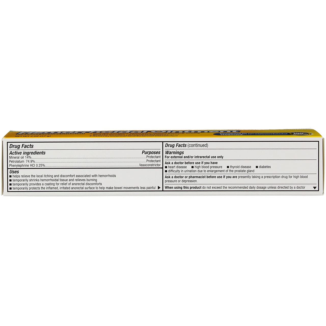 GoodSense Hemorrhoidal Ointment, Phenylephrine HCl, Petrolatum, Mineral oil, Relief from Burning, Itching and Discomfort of Hemorrhoids, 2 Ounces GoodSenseBuy Supplements Australia