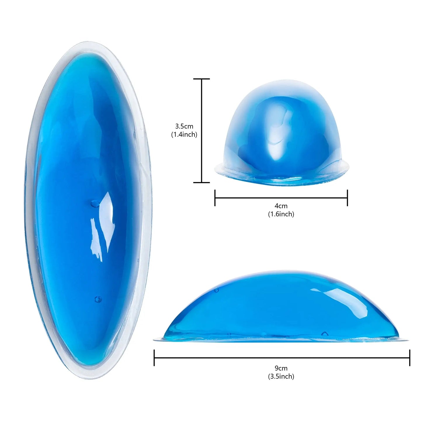 Hemorrwedge Hemorrhoid Ice Pack for Relief & Cooling Support – Twin Gel Pack with Hygienic Case – Reusable Cold Therapy for Hemorrhoids, Swelling, Postpartum & Discomfort – Water-Based Gel HemorrwedgeBuy Supplements Australia