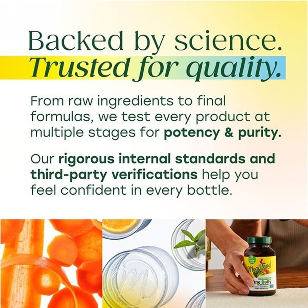 MegaFood One Daily Multivitamin for Women and Men, Immune Support Supplement with Real Food, Vitamin C & Vitamin B, Bone Health, Cellular Energy Metabolism, Vegetarian, Non-GMO, 90 Tablets MegaFood buy supplements Au