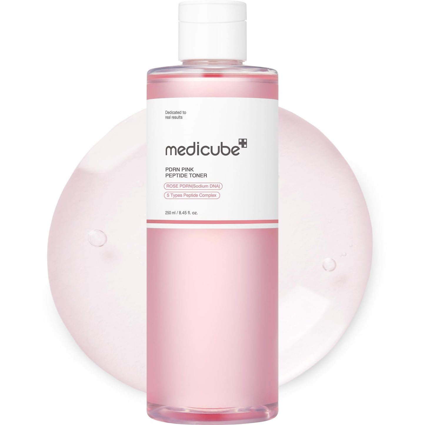 medicube PDRN Toner Rose PDRN Peptide Toner | Lightweight & Watery Type for Skin Boosting, Soothing and Calming, Uneven Skin Tone | with Rose, Peptide, Niacinamide | Korean Skincare, 8.45 fl.oz medicubeBuy Supplements Australia
