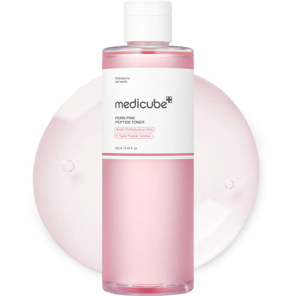 medicube PDRN Toner Rose PDRN Peptide Toner | Lightweight & Watery Type for Skin Boosting, Soothing and Calming, Uneven Skin Tone | with Rose, Peptide, Niacinamide | Korean Skincare, 8.45 fl.oz medicubeBuy Supplements Australia