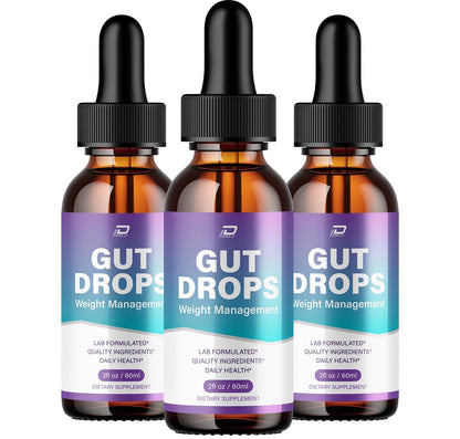 Indelo Gut Drops Healthy Formula – GutDrops All Natural Healthy Levels - Extra Strength Liquid, Reviews (3 Pack – 3 Month Supply) IndeloBuy Supplements Australia