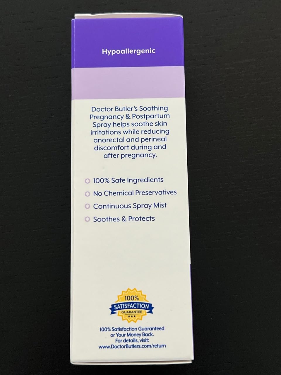 Doctor Butler's Pregnancy & Postpartum Spray - Perineal Spray and Hemorrhoid Treatment with Aloe and Chamomile, Pregnancy Support and Postpartum Essentials, Paraben Free (3oz) Doctor Butler'sBuy Supplements Australia