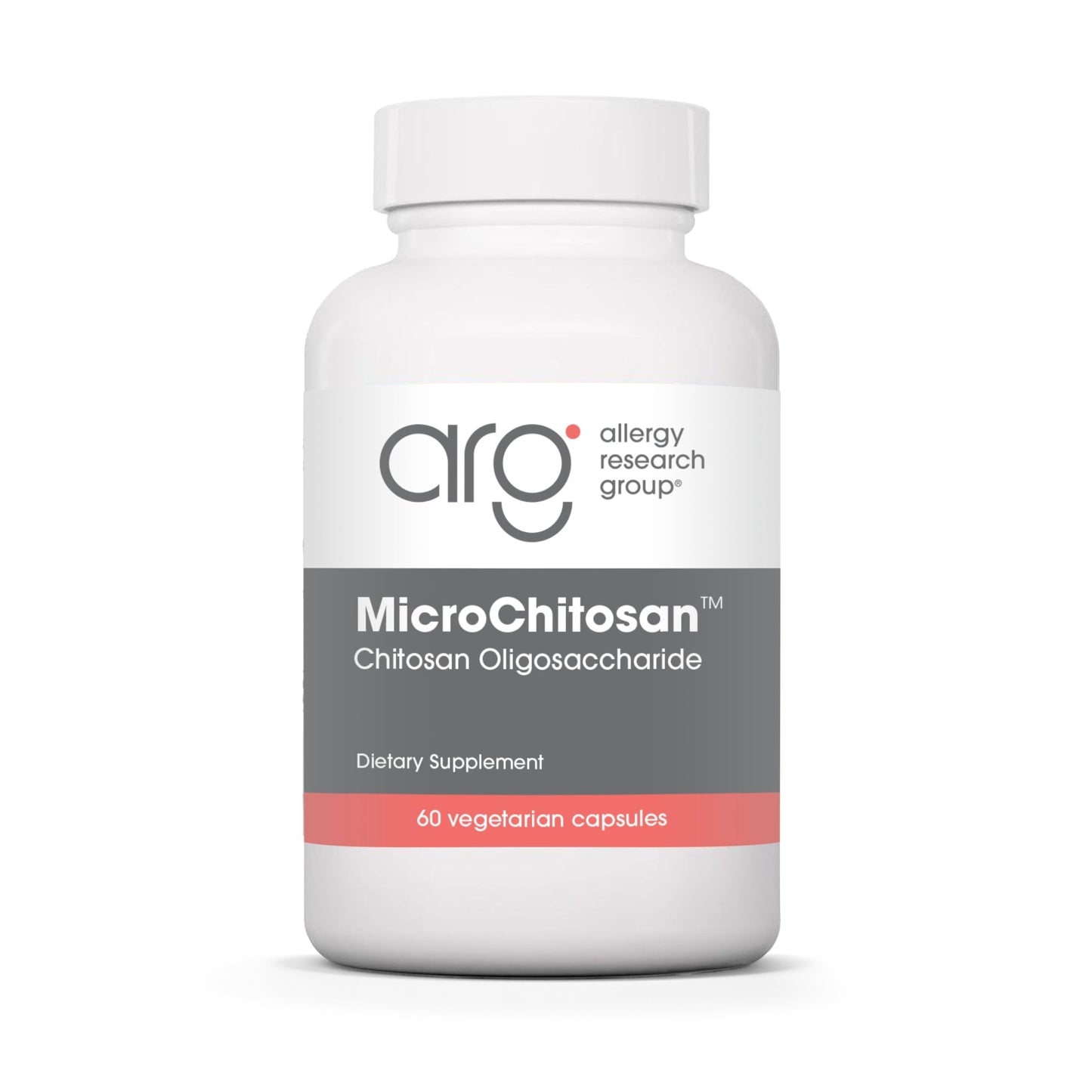 Allergy Research Group MicroChitosan Supplement - Chitosan, Chitosan Oligosaccharide, Cleansing Support Binder, Enhanced Detoxification