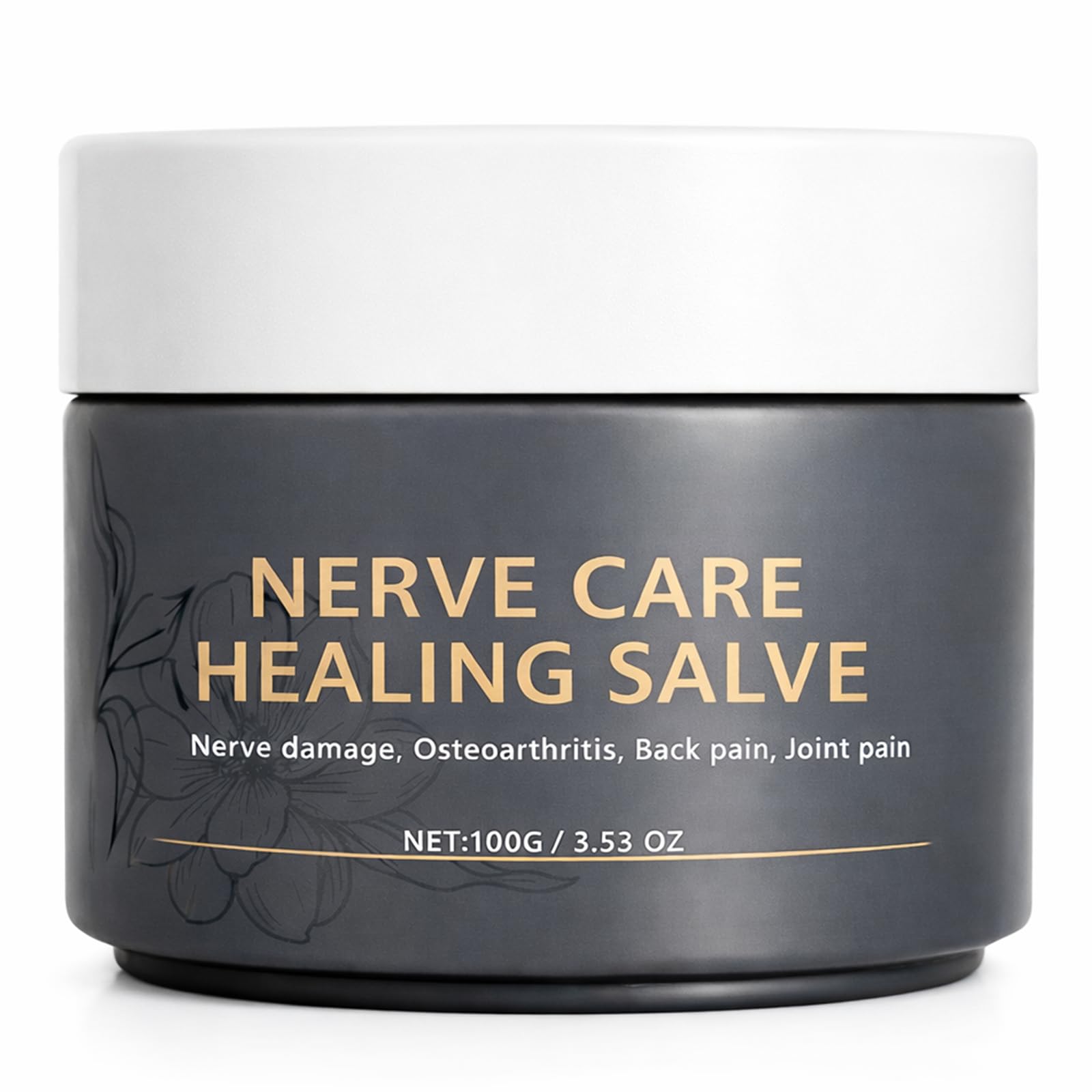 Nerve Care Healing Salve, Professional Neuro-Relief Cream - Use on Feet, Hands, Legs, and Joints to Calm Uncomfortable Sensations, 3.53 oz TACOHOBuy Supplements Australia