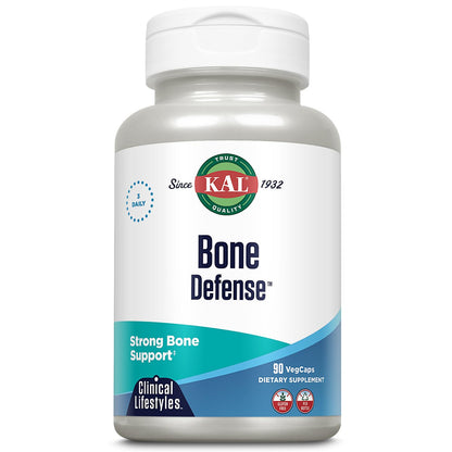 KAL Bone Defense | Healthy Bone Strength and Density Supplement | Calcium, Vitamin D3 and K2, Magnesium | 90ct, 30 Serv. KALBuy Supplements Australia