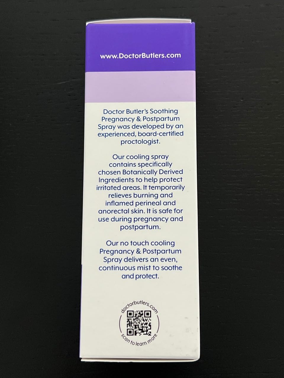 Doctor Butler's Pregnancy & Postpartum Spray - Perineal Spray and Hemorrhoid Treatment with Aloe and Chamomile, Pregnancy Support and Postpartum Essentials, Paraben Free (3oz) Doctor Butler'sBuy Supplements Australia