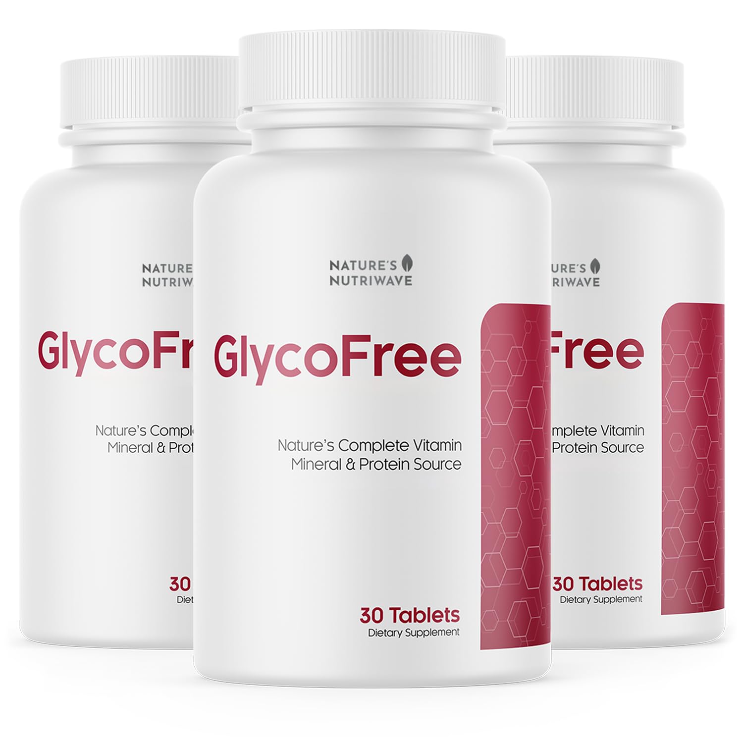 Nature’s NutriWave GLYCOFREE Supplement, Natural Plant-Based Blend with Berberine, Bitter Melon, Cinnamon, Inulin | Non-GMO, Made in USA - 30 Tablets, 3 Month Supply Nature’s NutriWaveBuy Supplements Australia