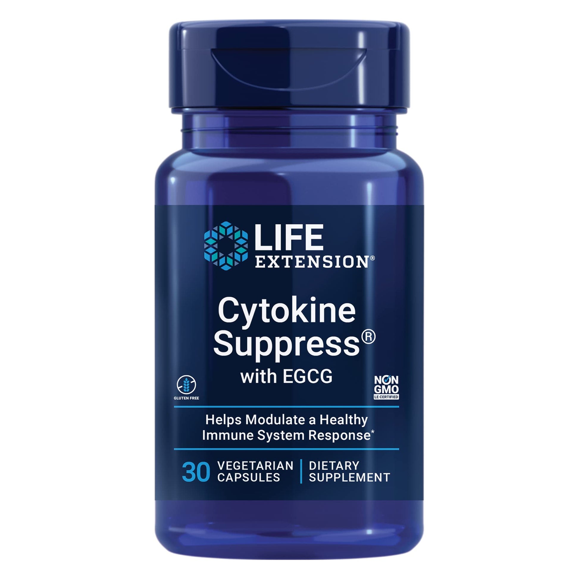 Life Extension Cytokine Suppress with EGCG, 30 Count Life ExtensionBuy Supplements Australia