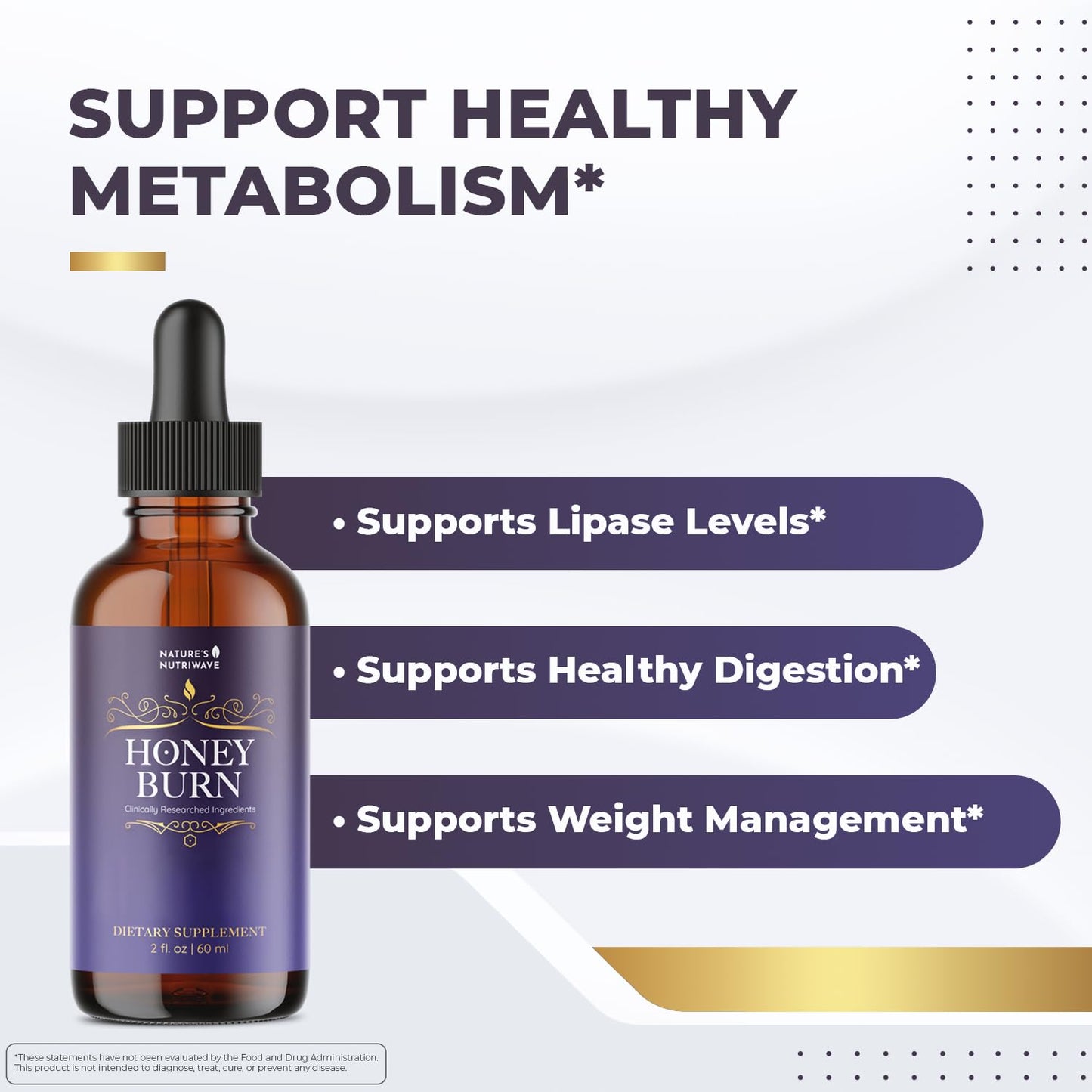 HoneyBurn Purple Honey – Natural Daily Supplement with 11 Plant & Bee-Based Ingredients – Supports Healthy Digestion & Balanced Body Routine – 60 ml, 30 Servings, 1 Month Supply Nature’s NutriWave buy supplements Au