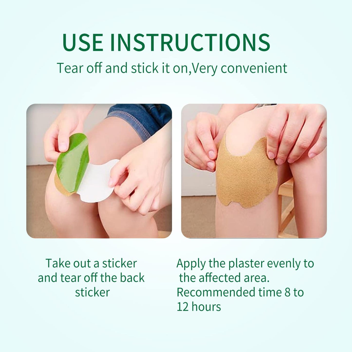 Maengve Herbal Knee Patch – 48 Pcs Self-Heating Pads for Joint Ease & Muscle Relaxation – 12-Hour Heat Pad for Knee Relief, Pain Support & Comfort MaengveBuy Supplements Australia
