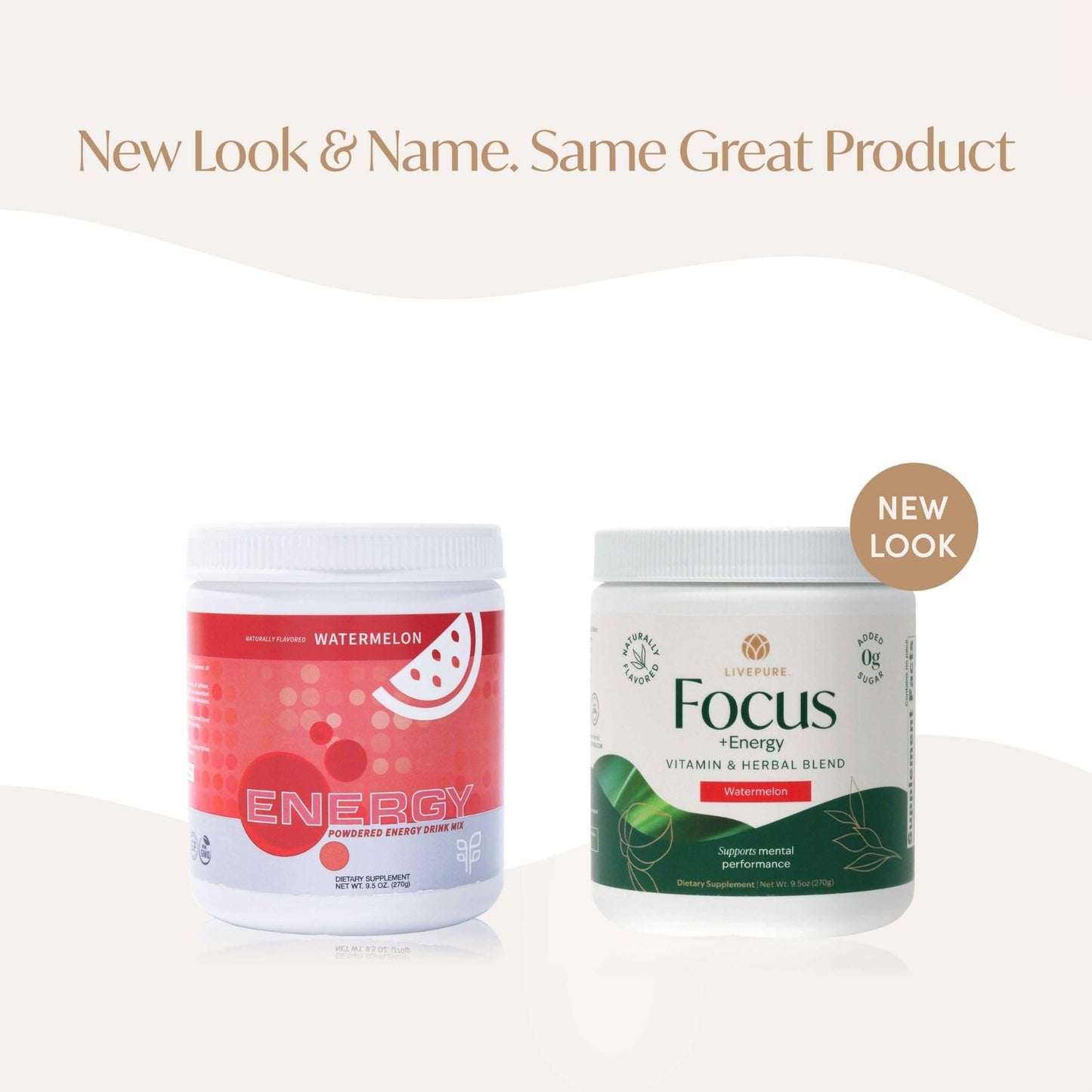 PURE Focus + Energy Tub Drink Mix | Natural Caffeine & Antioxidants from Botanicals | Supports Alertness, Clarity & Energy | Zero Sugar, No Artificial Sweeteners | 9.5 oz | Watermelon Flavor PUREBuy Supplements Australia