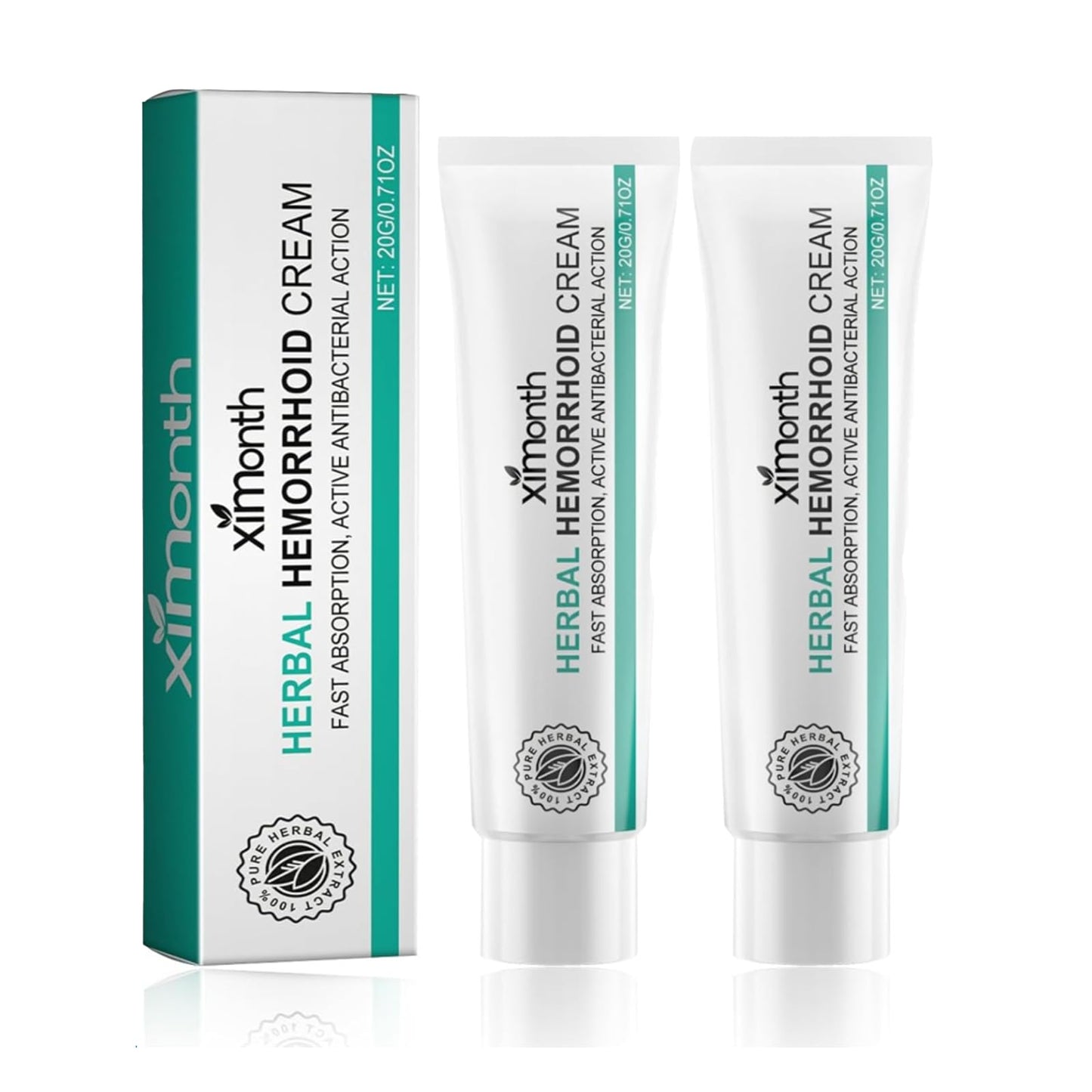 KANBHE Hemorrhoid Cream, Herbal Hemorrhoid Cream, Natural Hemorrhoid Ointment, for Men and Women Hemroid Creams (2PCS) KANBHEBuy Supplements Australia