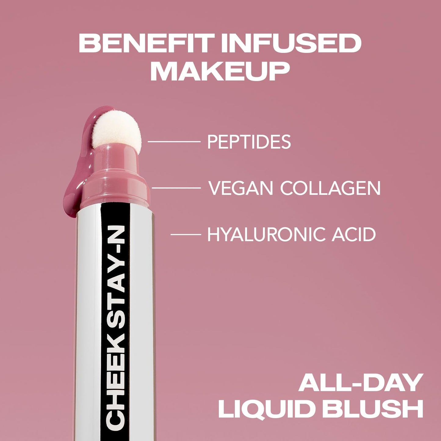 Sacheu Cheek STAY-N Liquid Blush for Cheeks — High Pigment, Buildable, Lightweight Cream Blush for Dewy & Radiant Flushed Cheeks — Long-lasting & Cruelty Free, I'm Guilty SacheuBuy Supplements Australia