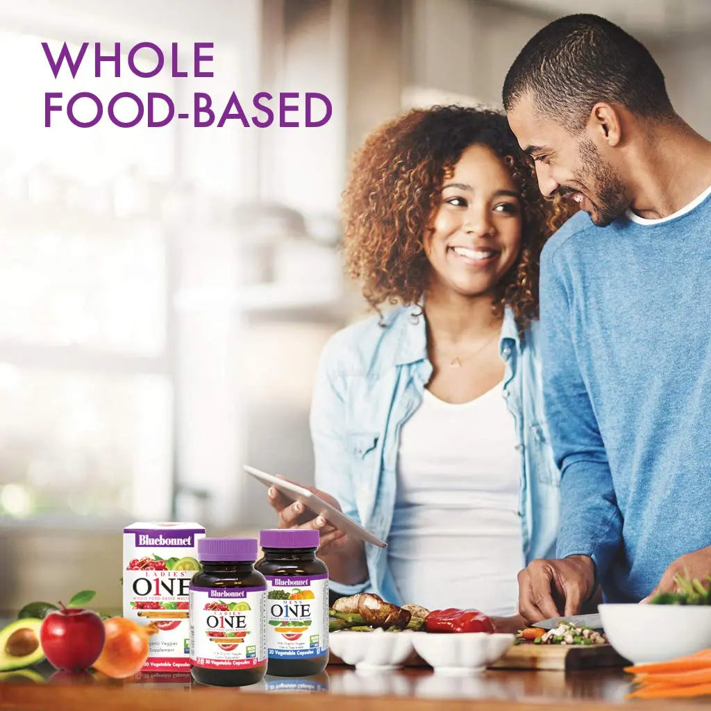 Bluebonnet Nutrition One for Men Whole Food-Based Multiple, Daily Nutrition*, Non-GMO, Vegetarian Friendly, Kosher BlueBonnet