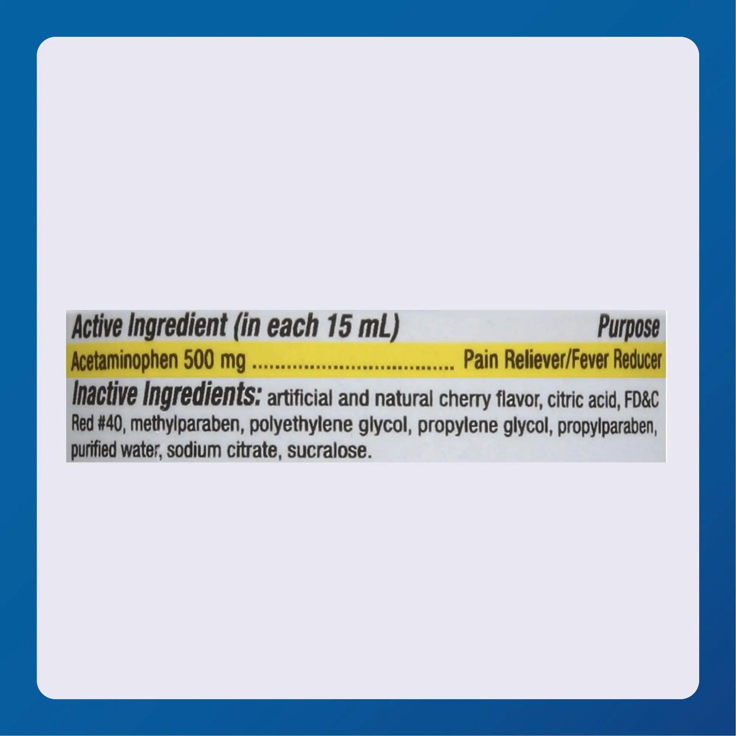 MAJOR Adult Extra Strength Liquid Acetaminophen 500mg - Helps Relieve Pain and Reduce Fevers - Aspirin Free - Cherry Flavor - 8 Fl Oz (2 Pack) MAJORBuy Supplements Australia