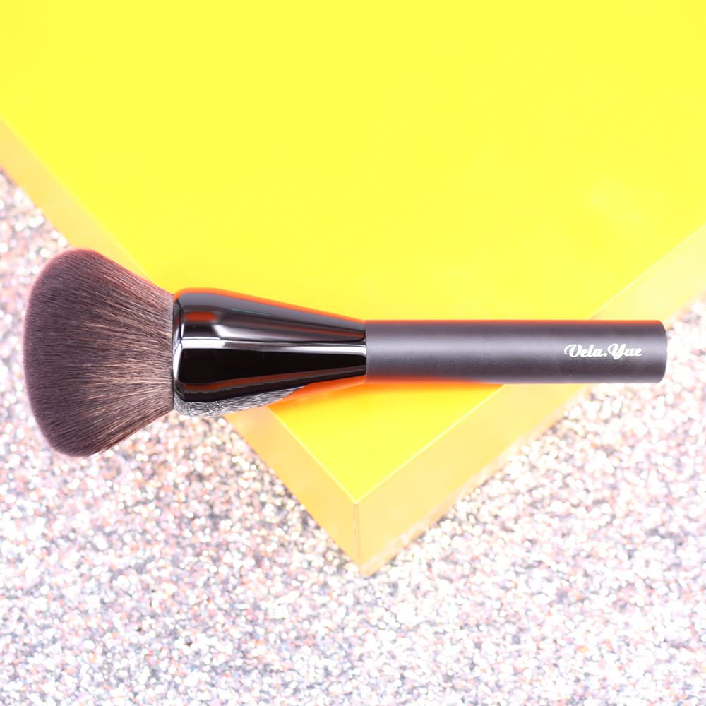 Vela.Yue Large Powder Brush Soft Face Loose Mineral Foundation Blusher Bronzer Makeup Brush Vela.YueBuy Supplements Australia