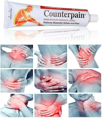 Counterpain® Warm Balm for Temporary Relief of Minor Muscular Aches and Pain, Methyl Salicylate, Levomenthol, Eugenol, Made in Indonesia CounterpainBuy Supplements Australia