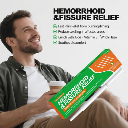 Lesdgo Hemorrhoidal Ointment(6 Pre-Filled),Hemorrhoid and Fissure Cream Witch Hazel Maximum Strength Pain Relief,for Itching and Swelling LesdgoBuy Supplements Australia