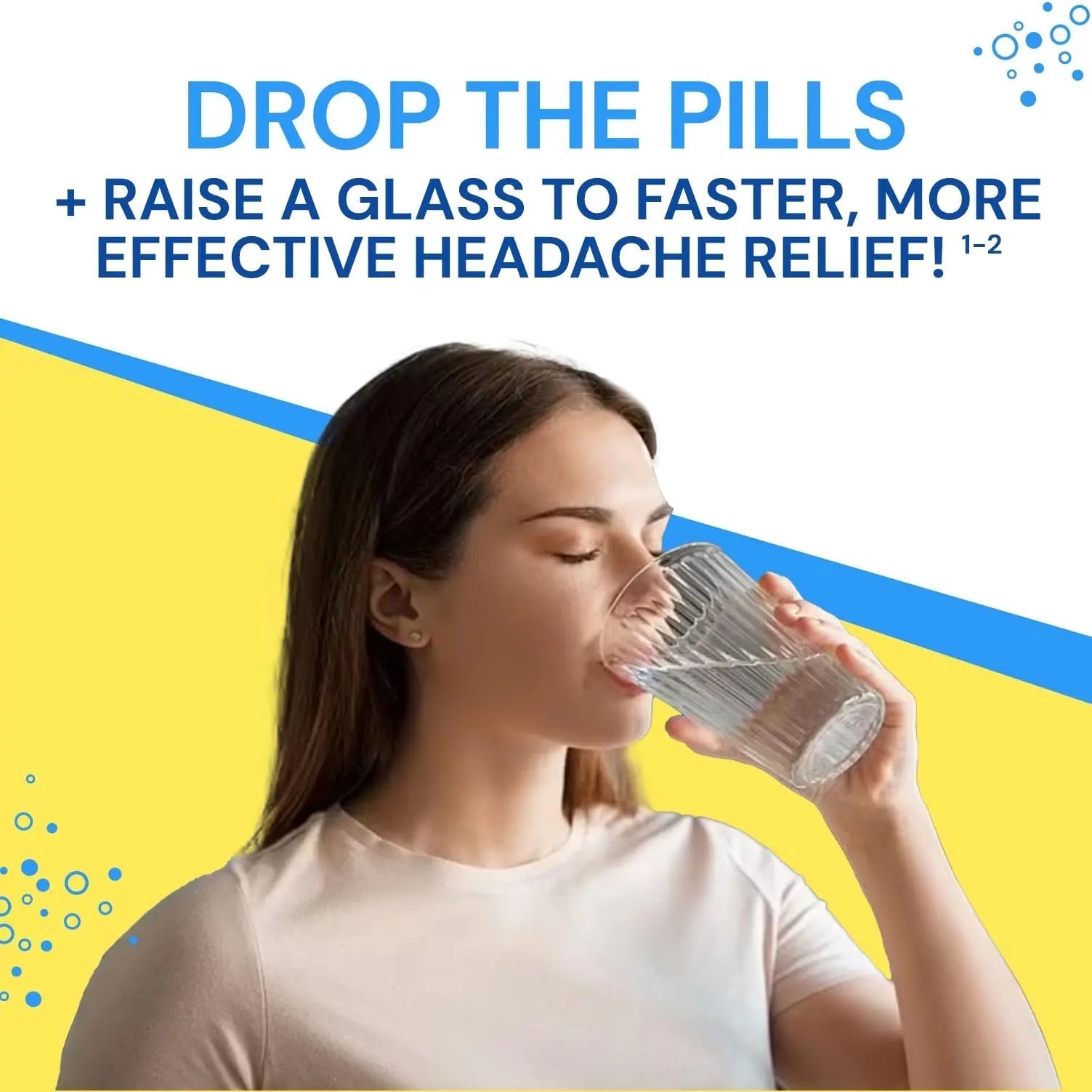 Blowfish for Headaches | Maximum Strength Effervescent Pain Relief Tablets – Treats Headaches Fast, 2X Faster Than Pills – Lemon Flavor (2 Pack) BlowfishBuy Supplements Australia
